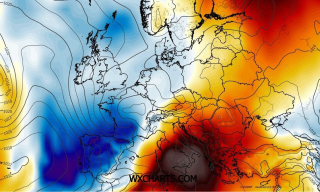 Καιρός: Λίβα από τη Βόρεια Αφρική φέρνει το ECMWF στην Ελλάδα - Πότε θα ξεκινήσει