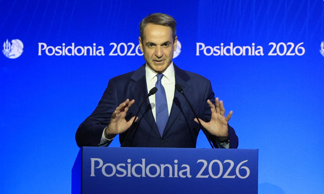 Μητσοτάκης στα «Ποσειδώνια 2026»: Να μην υπάρξουν διόδια στα Στενά του Ορμούζ