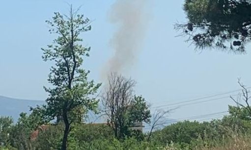 Φωτιά τώρα κοντά στο Προκόπι Ευβοίας