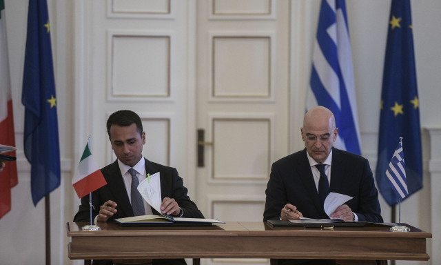 Δένδιας για τη συμφωνία ΑΟΖ με την Ιταλία: «Με την επέκταση στα 12 μίλια, μεγαλώσαμε την Ελλάδα»