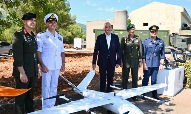 Θεμελιώθηκε στη Μαλακάσα το νέο εργοστάσιο drones των Ενόπλων Δυνάμεων