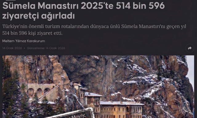 Τι συμβαίνει με την Παναγία Σουμελά; Η τουριστική «βιτρίνα» της Άγκυρας και το κακό προηγούμενο