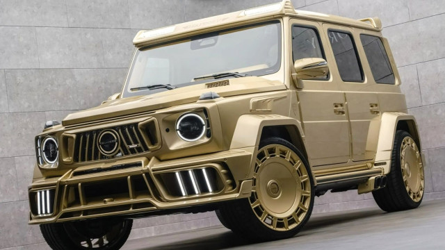 Η Mansory έντυσε με χρυσό τη Mercedes-AMG G 63 και της έδωσε 720 ίππους