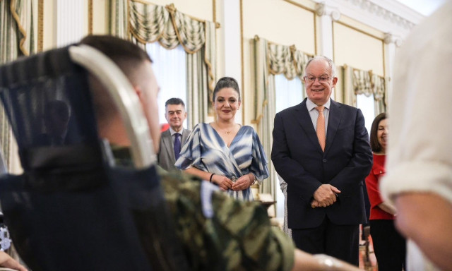 Παγκόσμια ημέρα εθελοντή αιμοδότη: Εθελοντική αιμοδοσία στο Προεδρικό Μέγαρο