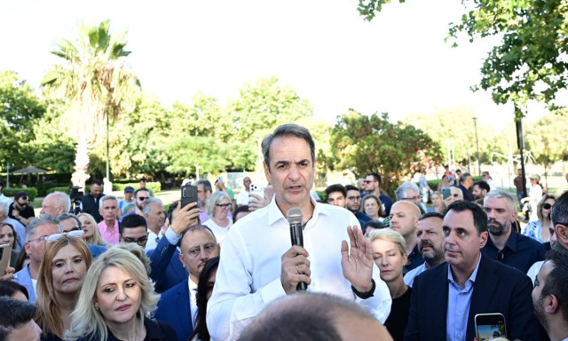 Μητσοτάκης: Η ΝΔ μπορεί να εγγυηθεί σταθερότητα σε δύσκολους καιρούς και τελικά ευημερία