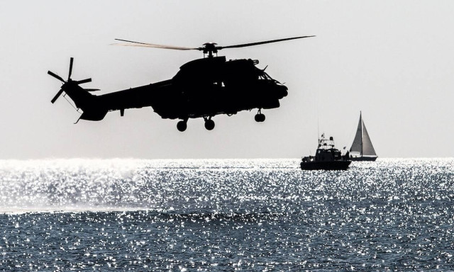 Αεροδιακομιδή ασθενούς με Super Puma της Πολεμικής Αεροπορίας νότια της Γαύδου