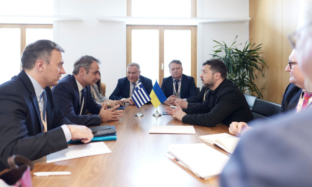 Συνάντηση Μητσοτάκη – Ζελένσκι: Η αναφορά του πρωθυπουργού στο ουκρανικό drone στη Λευκάδα