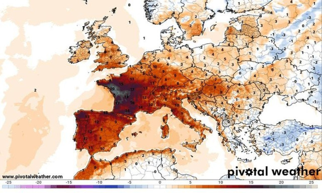 Καιρός: Το ECMWF «κλειδώνει» καύσωνα... εκτός Ελλάδας - Ο ρόλος του αντικυκλώνα για τη χώρα μας