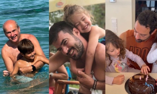 Οι Έλληνες celebrities τίμησαν την Ημέρα του Πατέρα: Οι τρυφερές αφιερώσεις στα social media