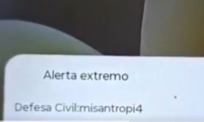 «Προστατευθείτε: ΕΠΙΘΕΣΗ ΕΞΩΓΗΙΝΩΝ. Έχουμε φτάσει»: Το μήνυμα που έλαβαν... χιλιάδες Βραζιλιάνοι