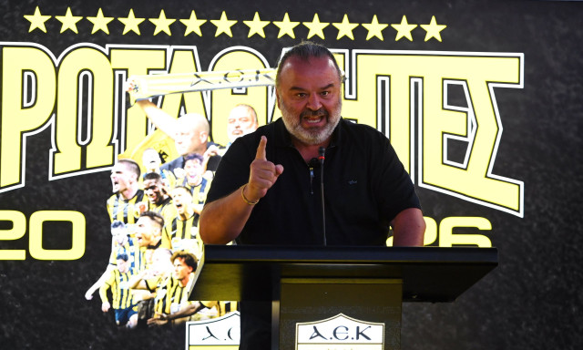 Ηλιόπουλος: «Δεν θα αφήσω κανέναν να διαταράξει την ΑΕΚ» – Μήνυμα ενότητας από την Πάτρα