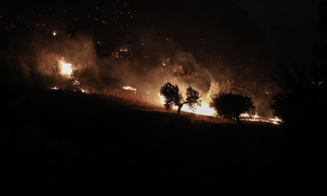 Φωτιά σε χαμηλή βλάστηση στην Κερατέα