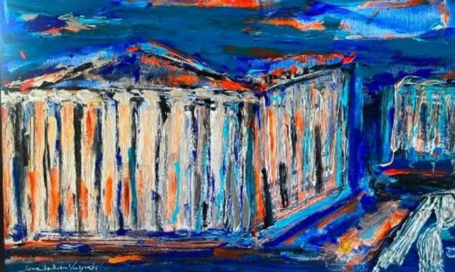 Μίνα Παπαθεοδώρου Βαλυράκη: Έκθεση ART AND MOTION στο Λουτράκι με αφορμή το Ράλλυ Ακρόπολις
