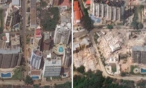 Βενεζουέλα: Δορυφορικές εικόνες μετά τον σεισμό - Γειτονιές ολόκληρες εξαφανίστηκαν από τον χάρτη
