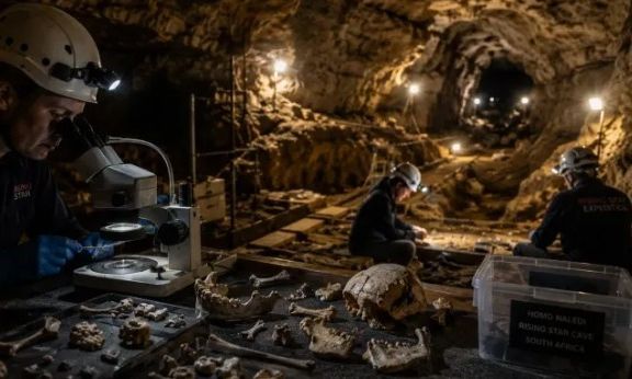 Είκοσι σκελετοί ενός «αρχαίου συγγενή του ανθρώπου» βρέθηκαν σε σπήλαιο της Νότιας Αφρικής