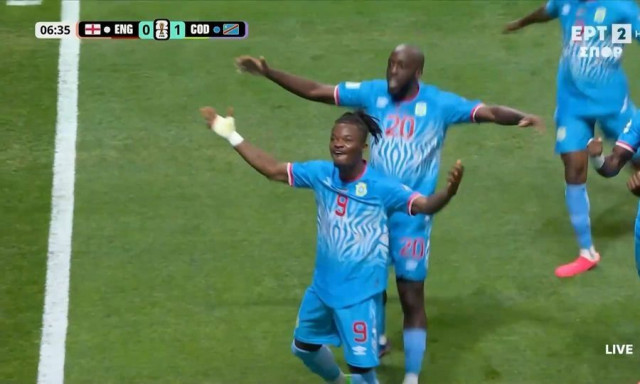 Live - Αγγλία - Κονγκό 0-1: Ο Σιπένγκα τιμωρεί τα «Τρία Λιοντάρια»