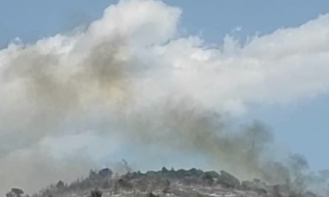 Κορινθία: Χωρίς ενεργό μέτωπο η φωτιά στο Σπαθοβούνι