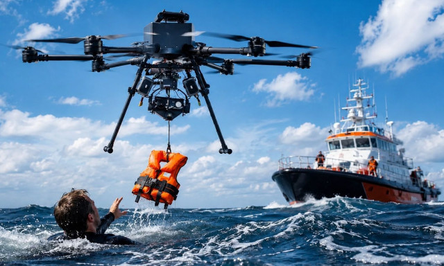 Έλληνας ερευνητής εξελίσσει drone που εντοπίζει ναυαγούς με τεχνητή νοημοσύνη