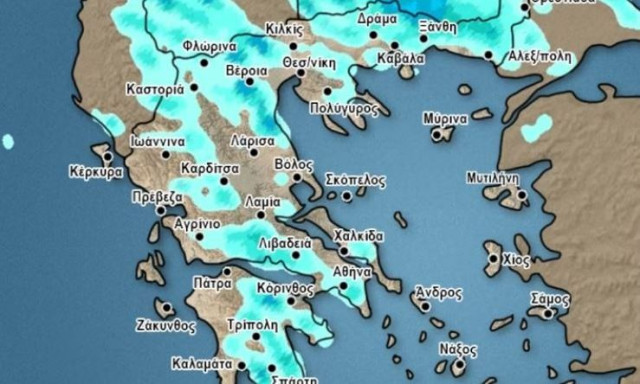 Καιρός: Χαμηλό βαρομετρικό πλησιάζει την χώρα μας - Πού αναμένονται βροχές τα επόμενα 24ωρα