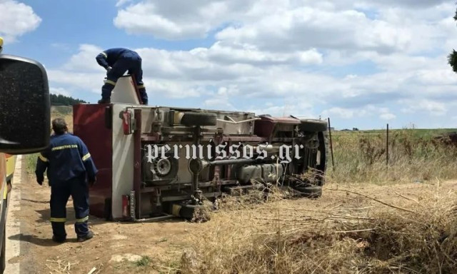 Τραγωδία στη Θήβα: Νεκρός 21χρονος οδηγός φορτηγού