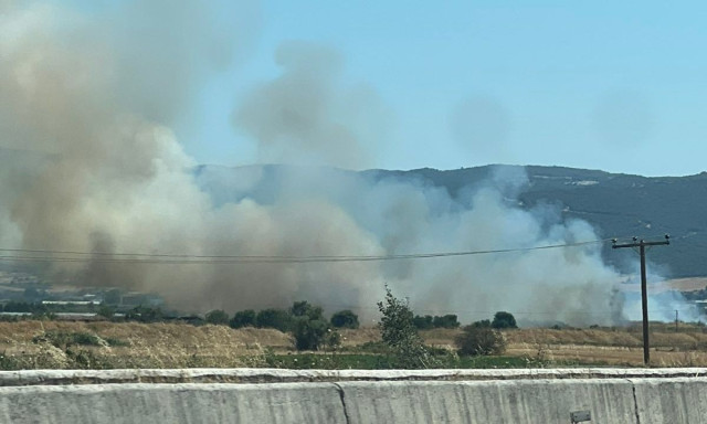 Φωτιά στο Περιβολάκι Θεσσαλονίκης: Νέο 112 για εκκένωση προς Λαγκαδά - Ενισχύθηκαν οι δυνάμεις