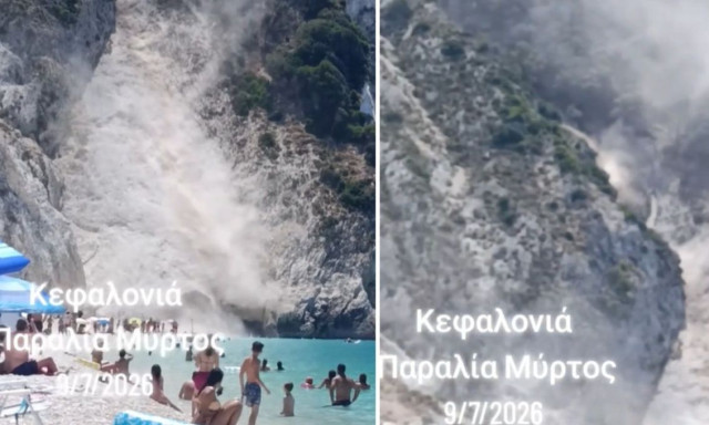 Γεράσιμος Παπαδόπουλος για κατολίσθηση στην παραλία Μύρτος της Κεφαλονιάς: Κίνδυνος - θάνατος