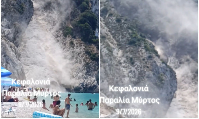 Μύρτος Κεφαλονιάς: Έκτακτα μέτρα μετά τις κατολισθήσεις