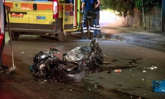 Τραγωδία στα Χανιά: Νεκρός μοτοσικλετιστής μετά από σφοδρή σύγκρουση με βαν στα Χανιά