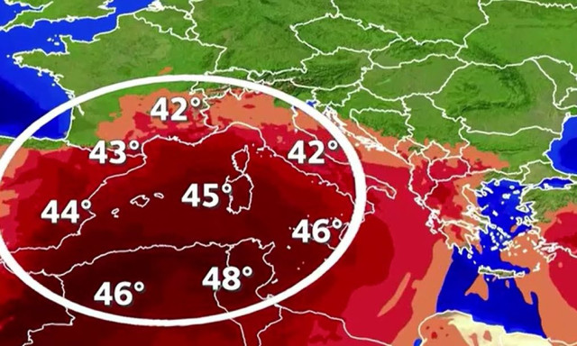 Καιρός - Μαρουσάκης: Καύσωνας δεν έρχεται στην χώρα μας, μέχρι 38 -39 βαθμούς η θερμοκρασία