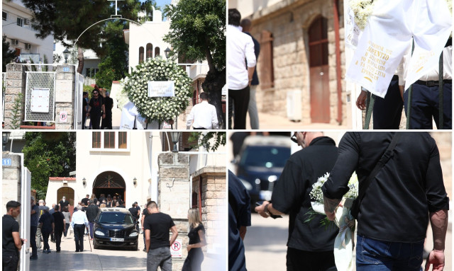 Το τελευταίο «αντίο» στον Λορέντζο Καριέρε - Παρόντες άνθρωποι από τον καλλιτεχνικό χώρο