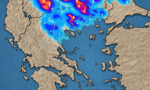 Καιρός - Αρναούτογλου: Έρχεται μπουρίνι στη Βόρεια Ελλάδα απόψε- Και στη Θεσσαλονίκη πιθανές μπόρες