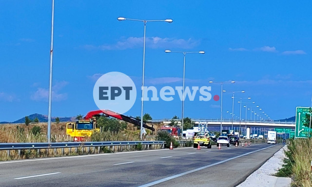 Τροχαίο με τραυματίες στην Εγνατία Οδό κοντά στον κόμβο της Μέστης