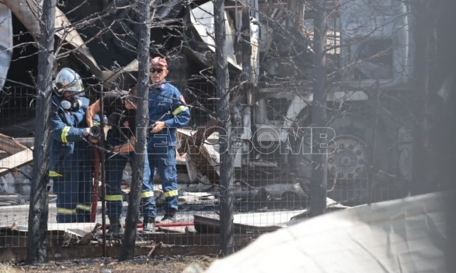 Κορινθία: Η στιγμή της φονικής έκρηξης στο εργοστάσιο στα Εξαμίλια - Τρεις συλλήψεις