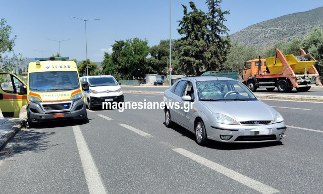 Βόλος: Τροχαίο με τραυματισμό στον Περιφερειακό εξαιτίας ενός εντόμου
