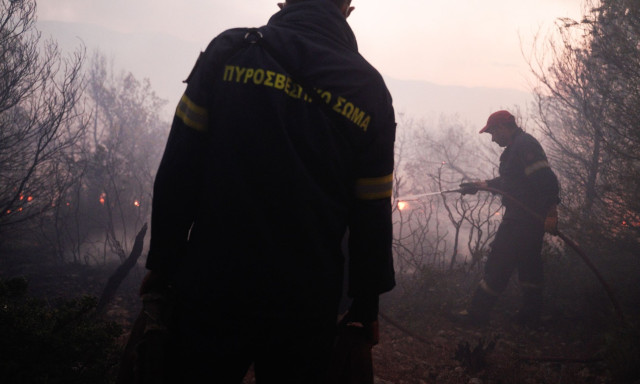 Φωτιά στην Αγία Τριάδα Σητείας – Επιχειρούν πυροσβεστικές δυνάμεις και υδροφόρες
