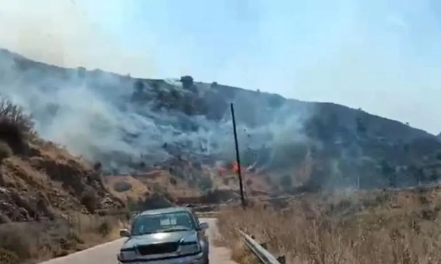 Εκτός ελέγχου η φωτιά στη Νέα Κρύα Βρύση Ρεθύμνου: 112 για εκκένωση οικισμών