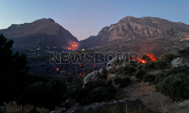 LIVEBLOG: Το Newsbomb στο Ρέθυμνο - Μαίνεται η πύρινη λαίλαπα, τα μέτωπα που είναι σε εξέλιξη