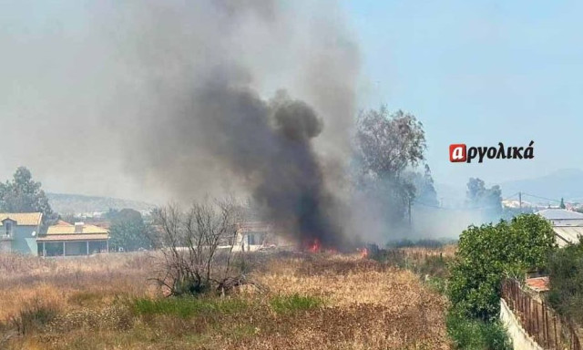 Φωτιά τώρα στη Νέα Κίο κοντά στην παραλιακή οδό