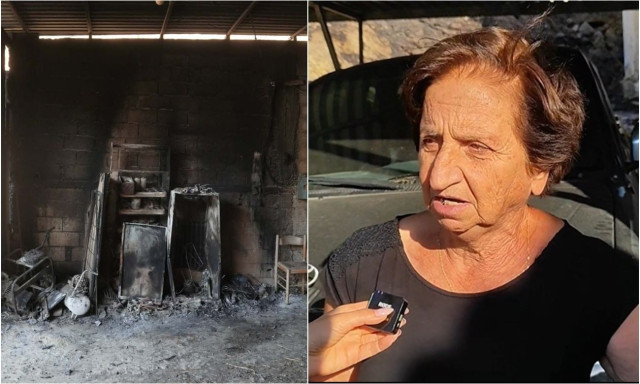 «Όλα καταστράφηκαν» – Η μαρτυρία που αποτυπώνει τον πύρινο εφιάλτη στο νότιο Ρέθυμνο