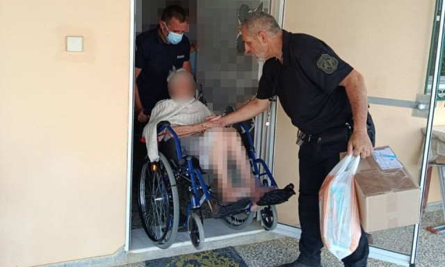 Πόρτο Γερμενό: Η Ελληνική Αστυνομία στη «μάχη» με τις φωτιές