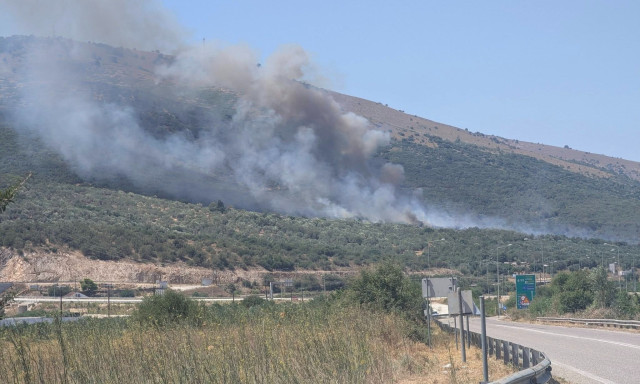 Φωτιά στον Στανό Αιτωλοακαρνανίας - Επιχειρούν επίγειες και εναέριες δυνάμεις