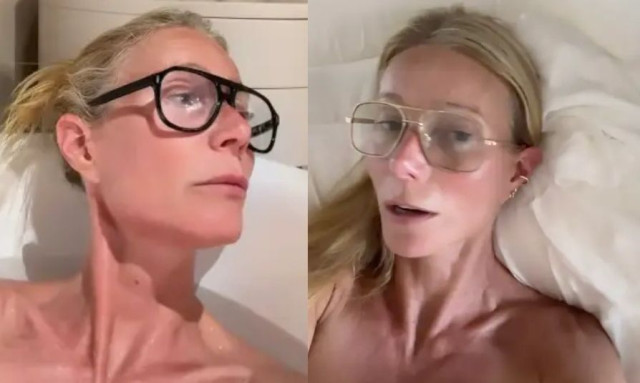 Η Γκουίνεθ Πάλτροου έκανε ντεμπούτο στο Tik Tok με ένα τολμηρό βίντεο από το κρεβάτι της