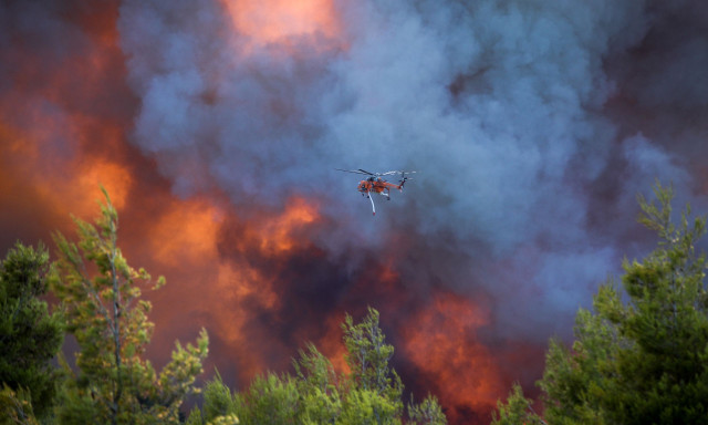 Megafire η φωτιά που κατέκαψε την Αττικοβοιωτία: Ξεπέρασε τα 100.000 στρέμματα - Τι δείχνει ο δορυφόρος