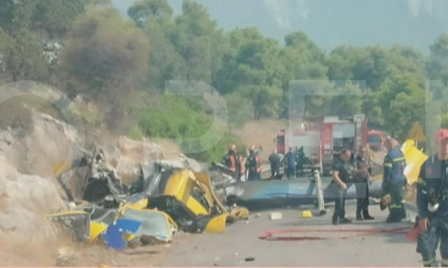 Στην ΕΛΑΣ η διερεύνηση της σύγκρουσης των ελικοπτέρων