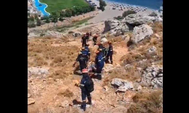 Ρόδος: Ο γεωεντοπισμος μέσω 112 «έσωσε» Δανό περιπατητή