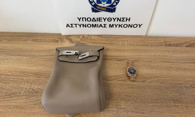 Μύκονος: Συνελήφθη Έλληνας οδηγός για υπεξαίρεση τσάντας και ρολογιού αξίας 75.000 ευρώ από τουρίστα