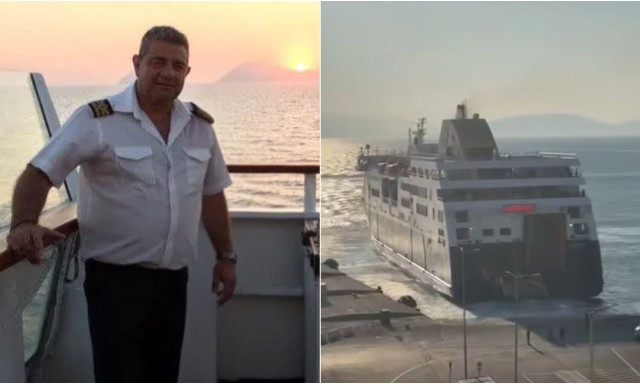 Ο τελευταίος χαιρετισμός της θάλασσας στον Αντώνη Βιδάλη, ύπαρχο του πλοίου Superferry – Βίντεο