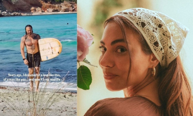 «Ονειρευόμουν έναν άντρα σαν εσένα»: Η τρυφερή ανάρτηση της Βαλαβάνη για τον Γρηγόρη Μόργκαν