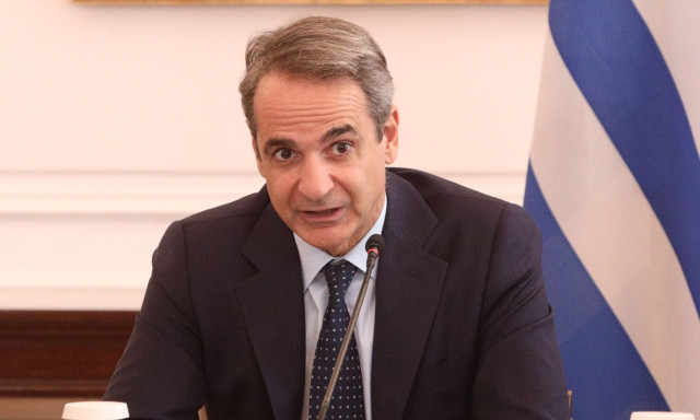 Ο Κυριάκος Μητσοτάκης στην παρουσίαση της πλατφόρμας myAGRO της ΑΑΔΕ