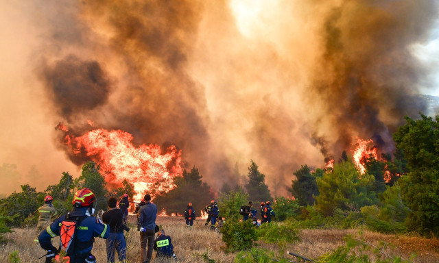 Πάνω από 400 πυρκαγιές σε 10 ημέρες στην Ελλάδα – «Το 90% είναι από αμέλεια», λέει ο Τουρνάς